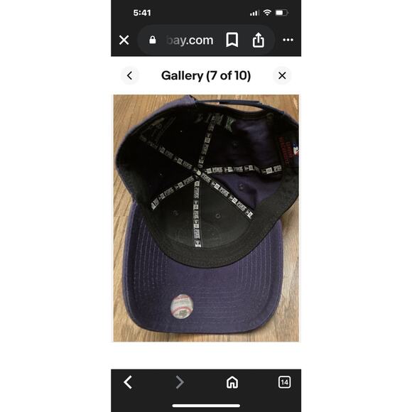 VICTORIAS SECRET PINK GENUINE SEATTLE MARINERS MLB BASEBALL CAP HAT TEAM - Picture 5 of 12